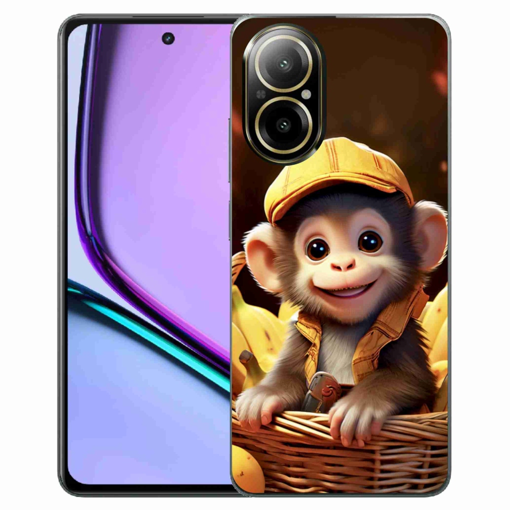 mmCase géltok a Realme C67-hez – majom a kosárban