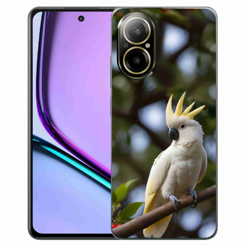 mmCase géltok a Realme C67-hez – kakadu papagáj 3