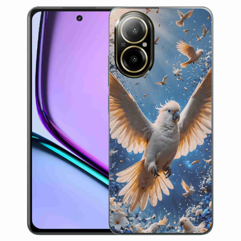 mmCase géltok a Realme C67-hez – kakadu papagáj