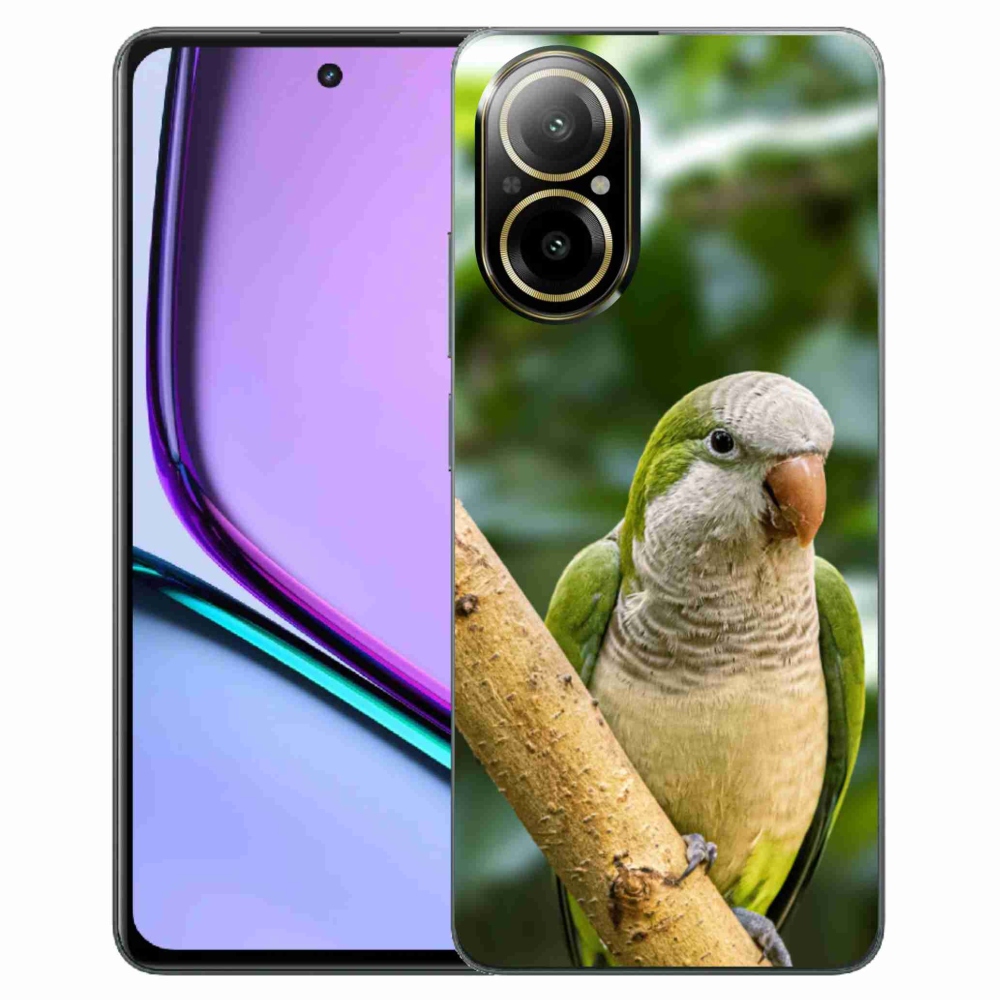 mmCase géltok a Realme C67-hez – papagáj és szerzetes