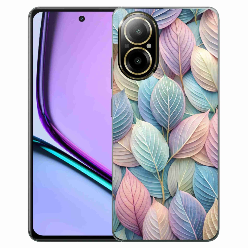 mmCase géltok a Realme C67-hez – pasztell levelek
