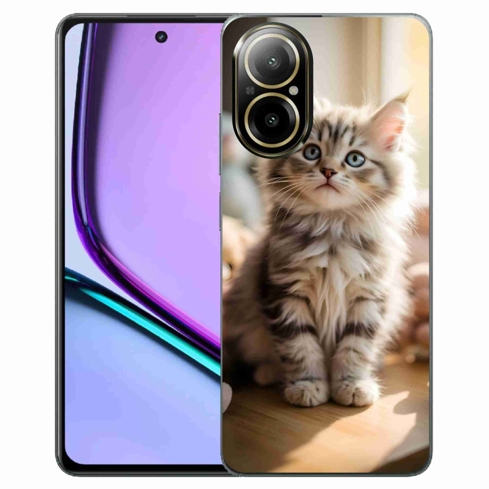 mmCase gél tok a Realme C67-hez – aranyos cica 10