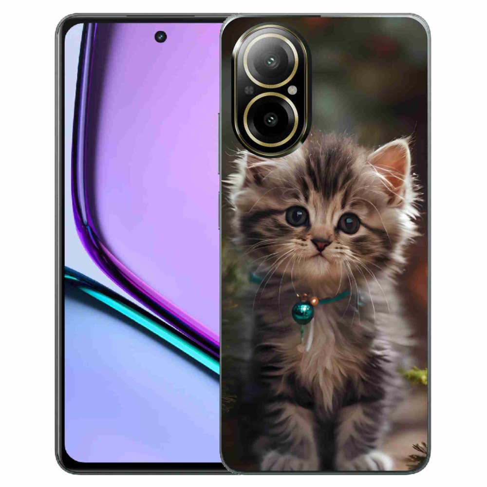 mmCase gél tok a Realme C67-hez – aranyos cica 11