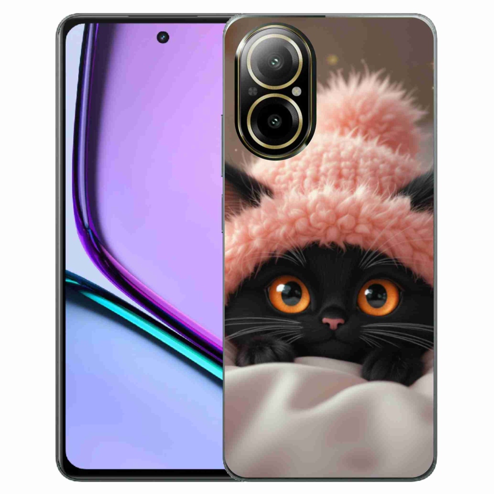mmCase gél tok a Realme C67-hez – aranyos cica 7