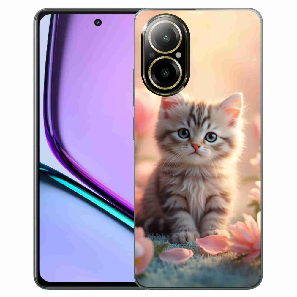 mmCase gél tok a Realme C67-hez – aranyos cica 8
