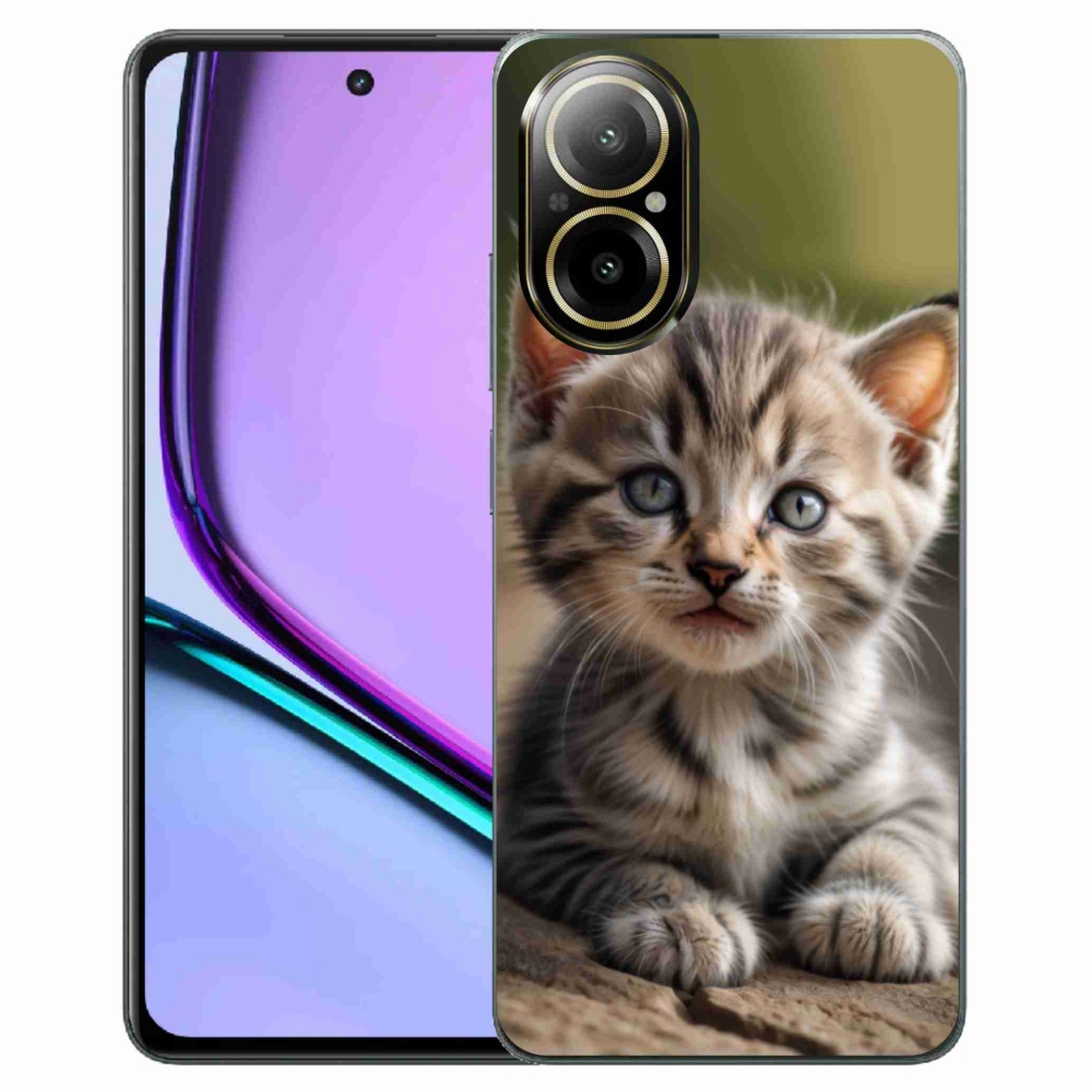 mmCase gél tok a Realme C67-hez – aranyos cica 9
