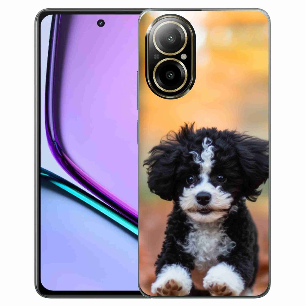 mmCase gél tok a Realme C67-hez – aranyos kiskutya 2