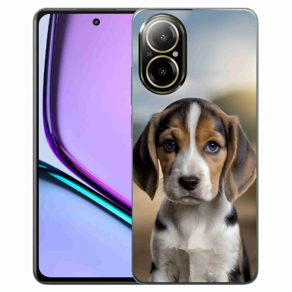 mmCase gél tok a Realme C67-hez – aranyos beagle