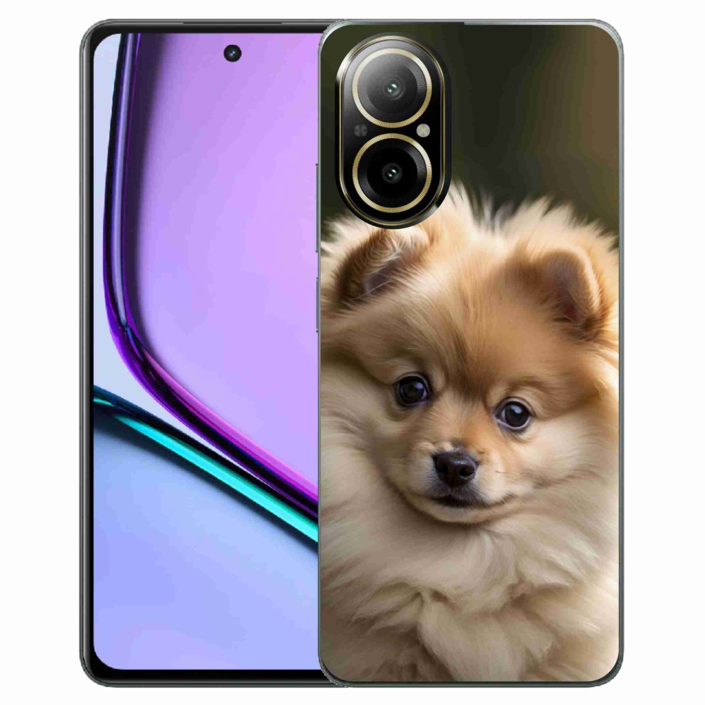 mmCase géltok a Realme C67-hez – aranyos pomerániai 2
