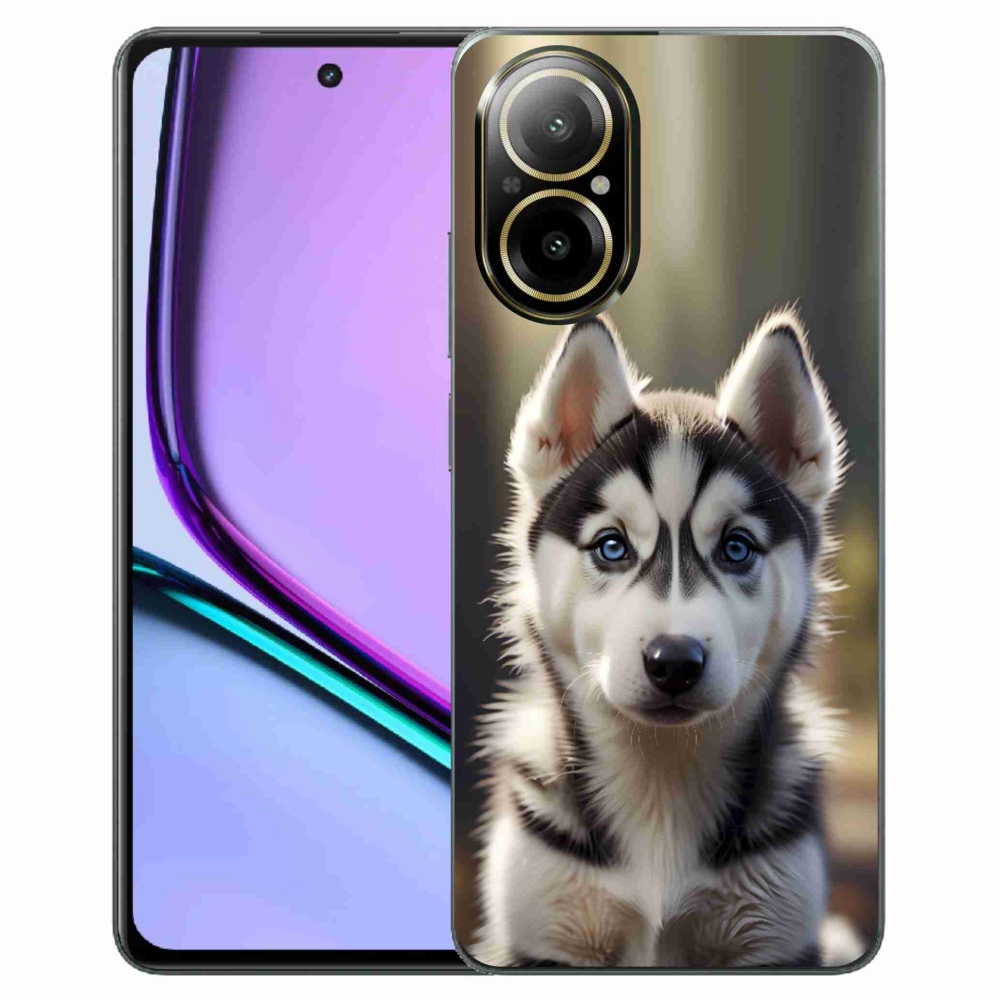 mmCase géltok a Realme C67-hez – aranyos szibériai husky