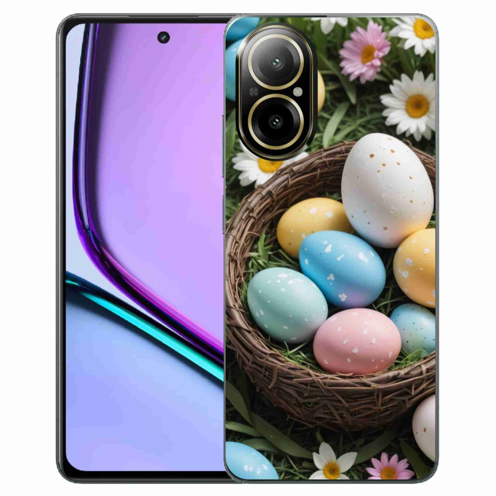 mmCase gél tok a Realme C67-hez – húsvéti tojások 2