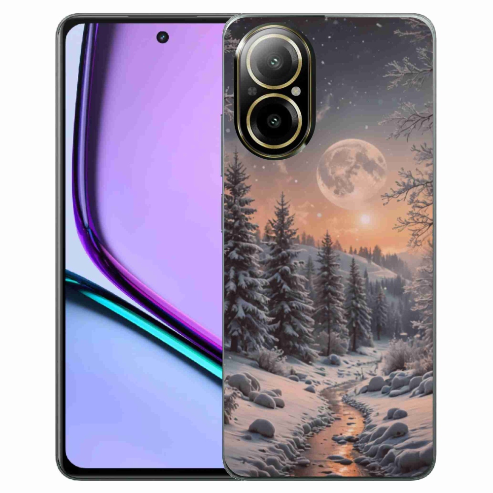 mmCase gél tok a Realme C67-hez – téli táj 2