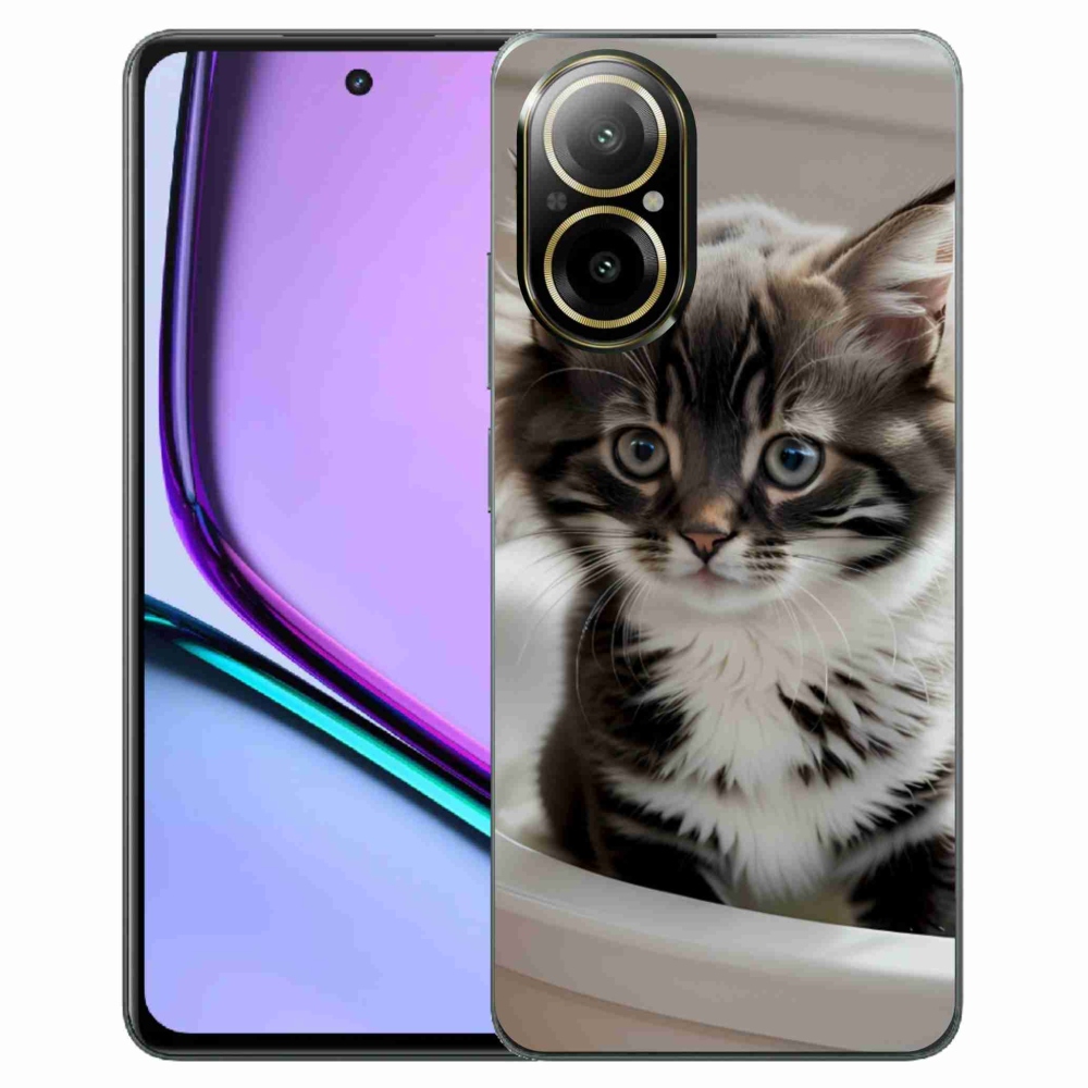 mmCase géltok a Realme C67-hez – kíváncsi cica