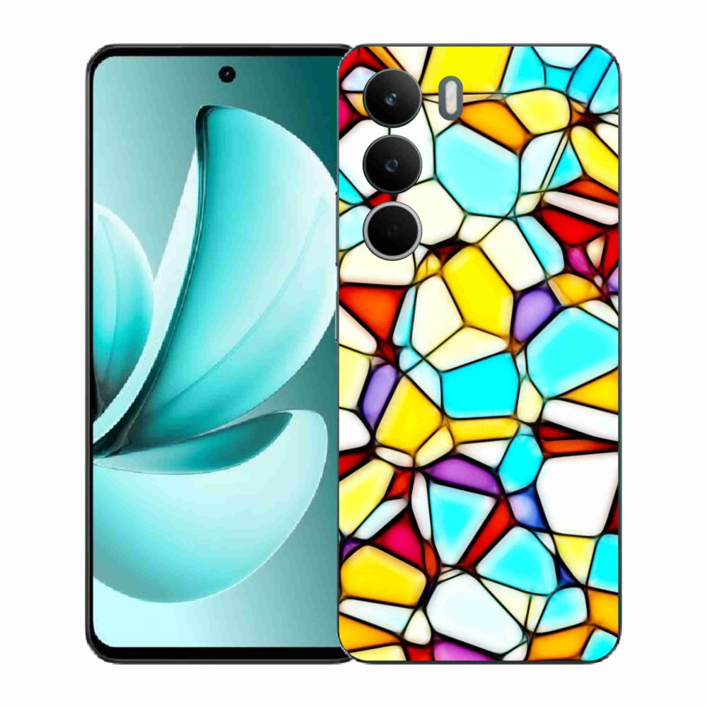 Gél borítás mmCase a Realme C71 készülékhez - absztrakt motívum 40