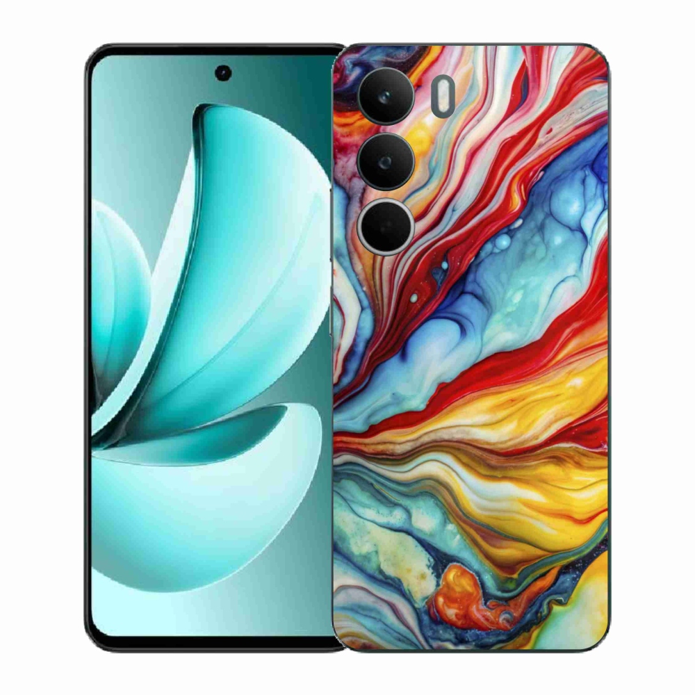 Gél borítás mmCase a Realme C71 készülékhez - absztrakt motívum 58