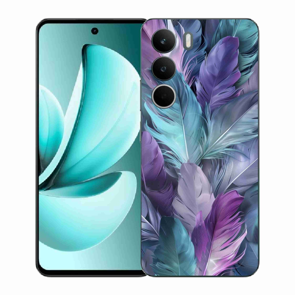 Zselés borítás mmCase a Realme C71 készülékhez - színes toll 2