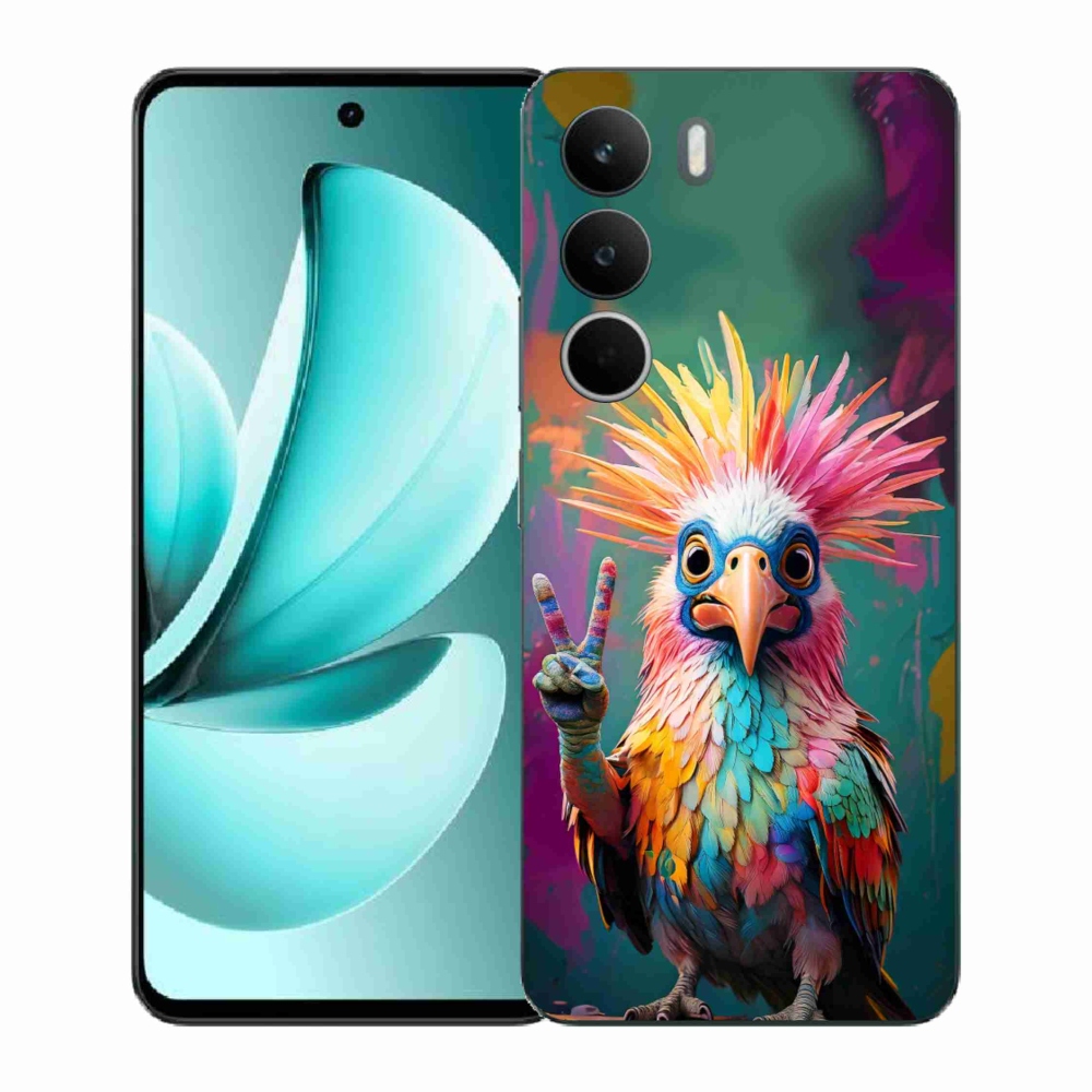 Zselés borítás mmCase a Realme C71 készülékhez - színes lázadás