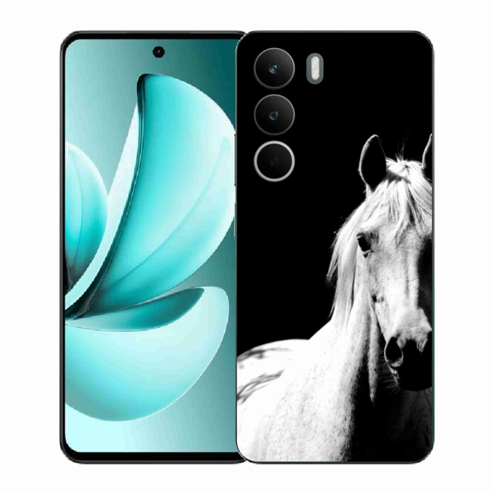 Zselés borítás mmCase a Realme C71 készülékhez - fehér ló 5