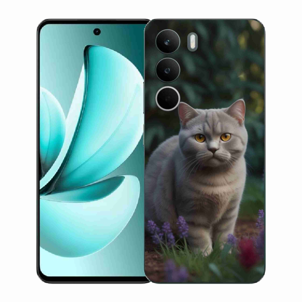 Zselés borítás mmCase a Realme C71 készülékhez - brit macska