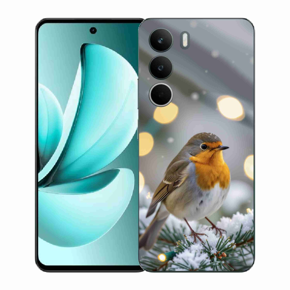 Gél borítás mmCase a Realme C71 készülékhez - téli pír