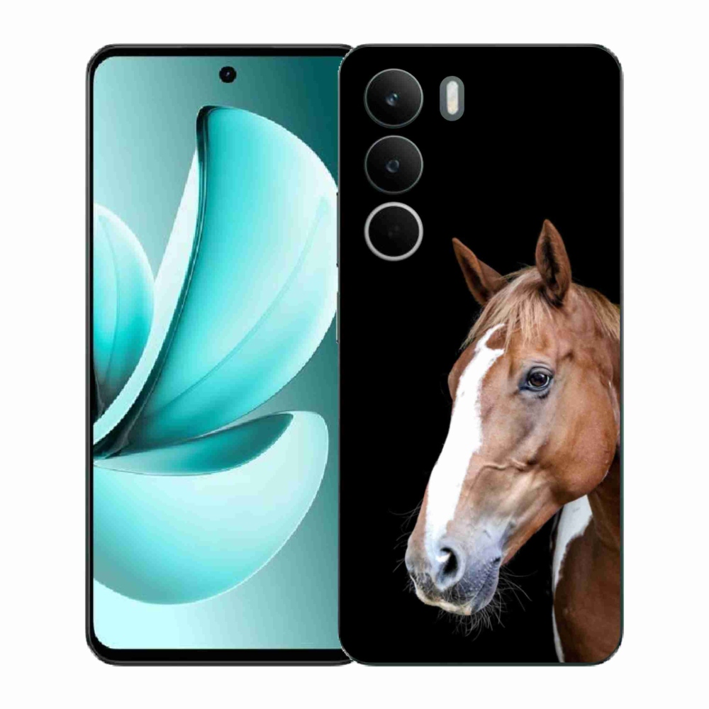Zselés tok mmCase a Realme C71 készülékhez - barna ló 3