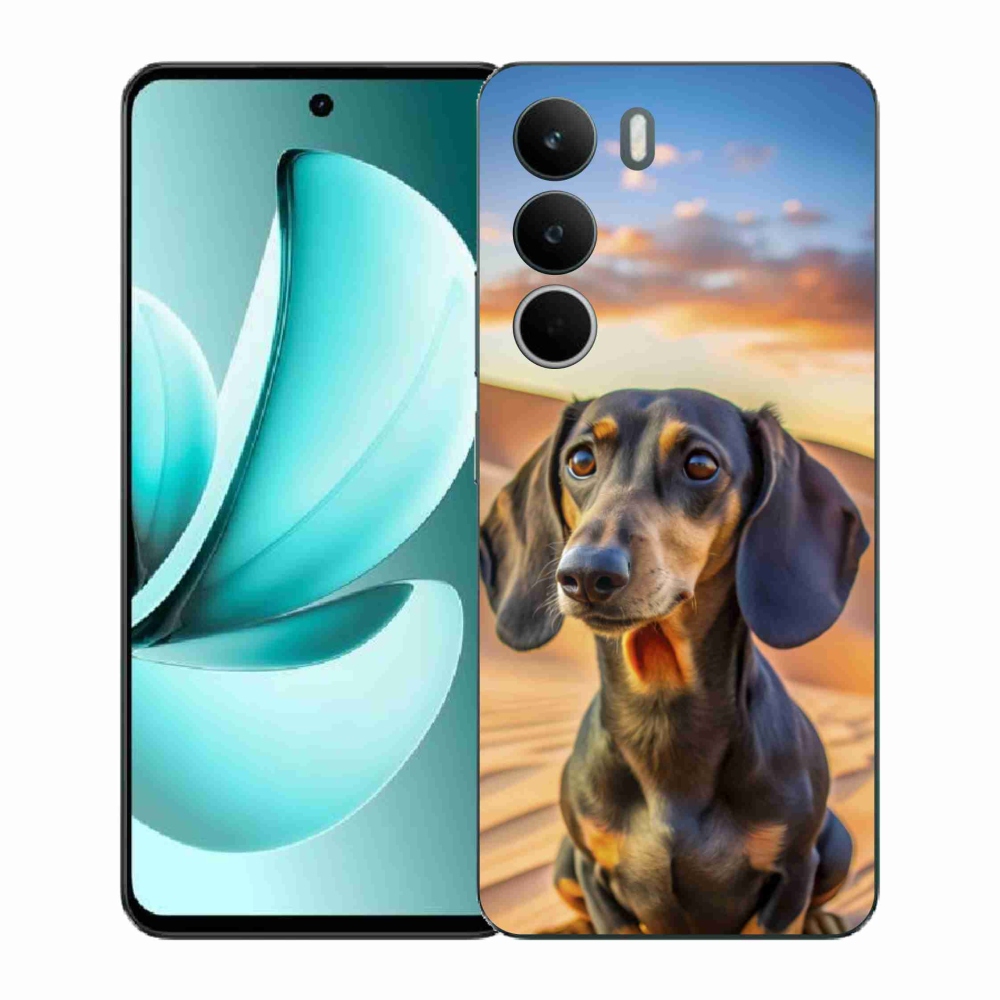 Zselés borítás mmCase a Realme C71 készülékhez - tacskó 3