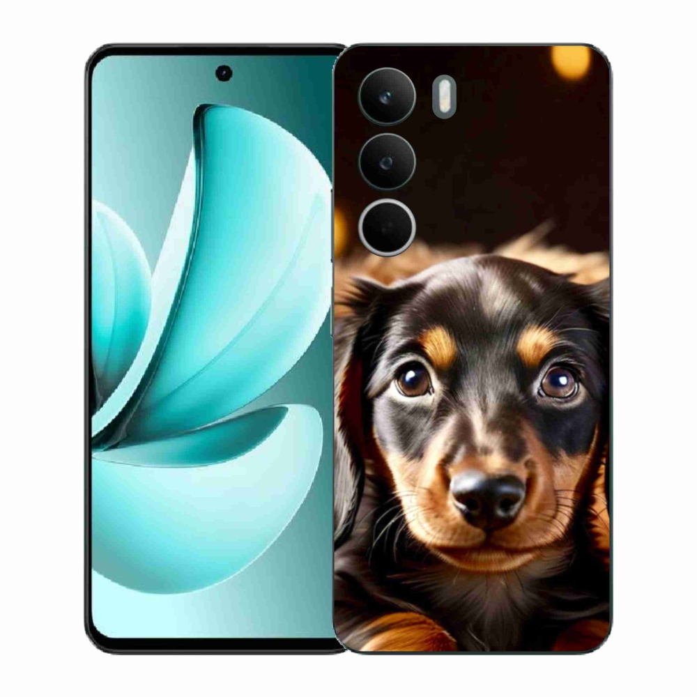 Gél borítás mmCase a Realme C71 készülékhez - tacskó