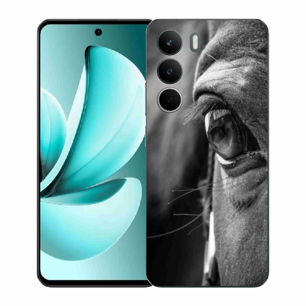Gel Cover mmCase mmCase a Realme C71 készülékhez - Ló nézet