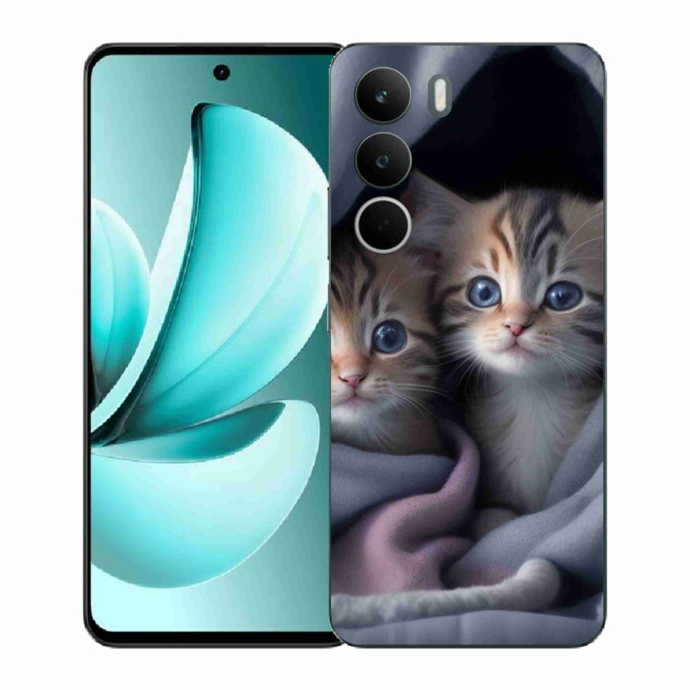 Gél borítás mmCase a Realme C71 készülékhez - cat duo 2