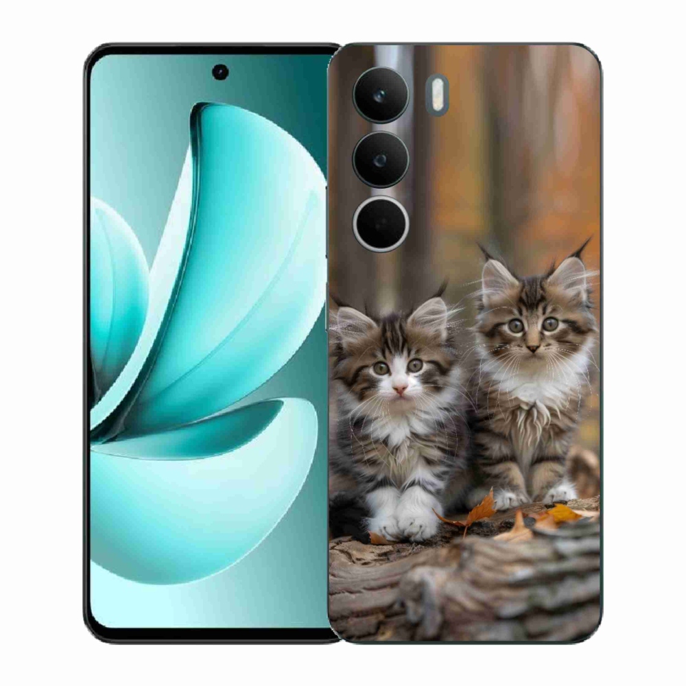 Zselés borítás mmCase a Realme C71 készülékhez - cat duo 3
