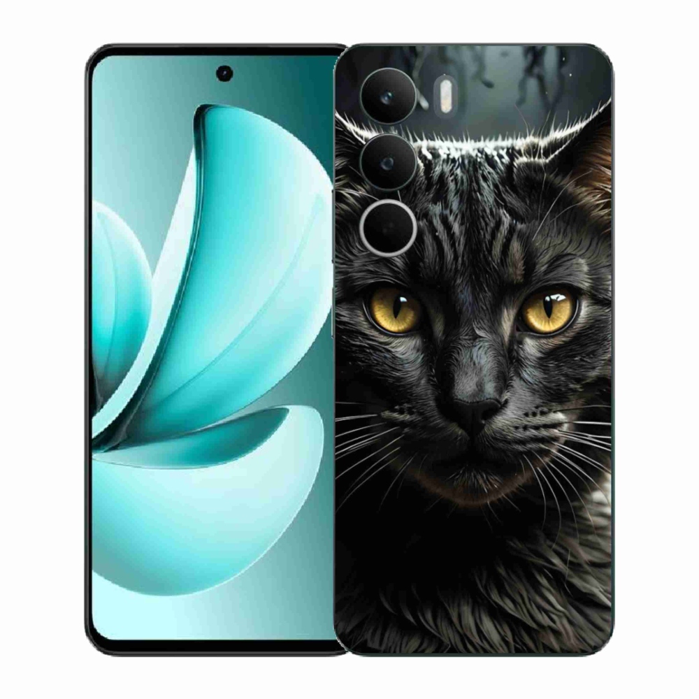 Zselés borítás mmCase a Realme C71 készülékhez - cat view 3