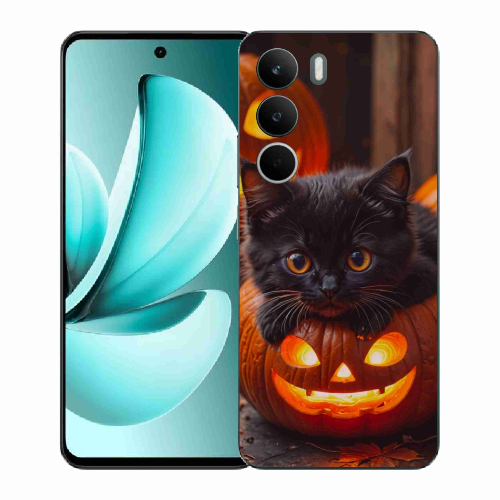 Gél borító mmCase a Realme C71 készülékhez - cica és tök