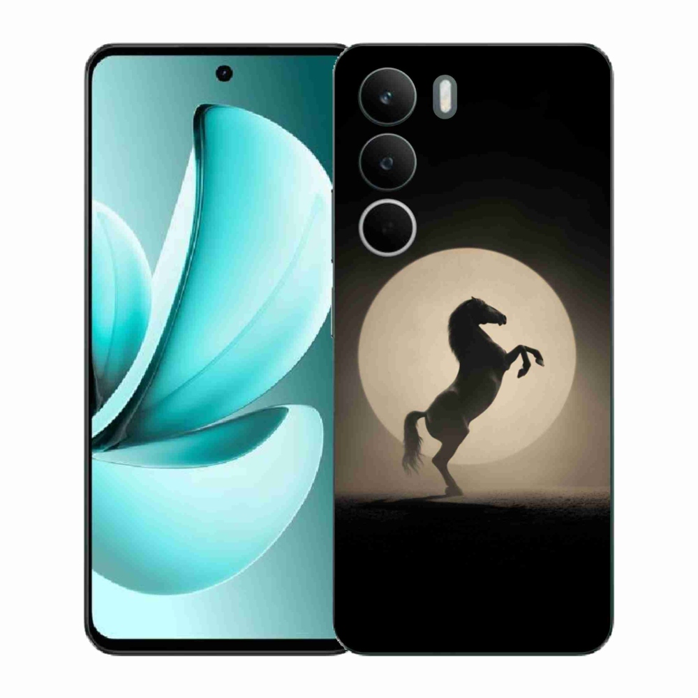 Gél borítás mmCase a Realme C71 készülékhez - ló sziluettben