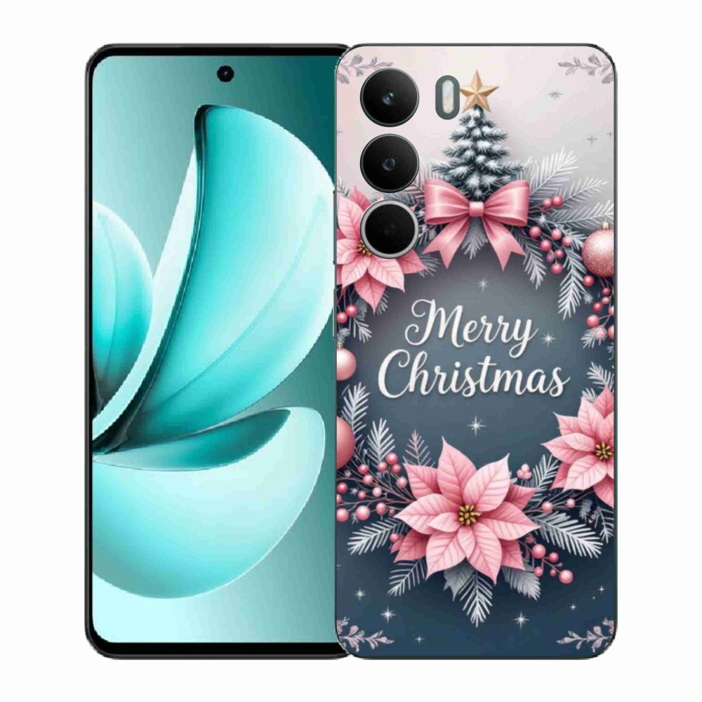 Gél borító mmCase a Realme C71-hez - boldog karácsonyt!