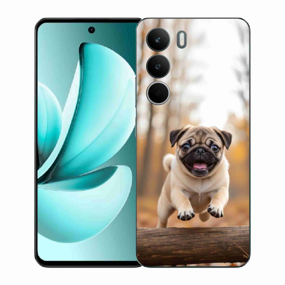 Zselés borítás mmCase a Realme C71 készülékhez - mopsz 2