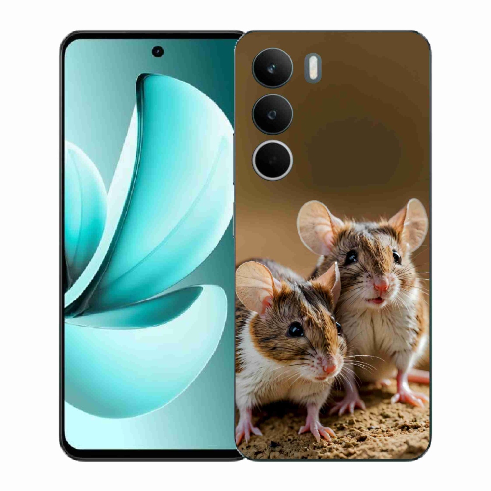 Zselés borítás mmCase a Realme C71 készülékhez - egér duó