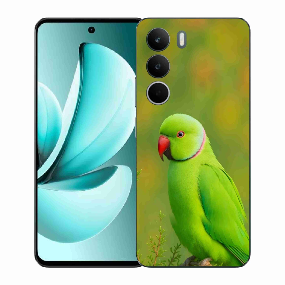 Zselés borítás mmCase a Realme C71 készülékhez - papagáj Alexander 2