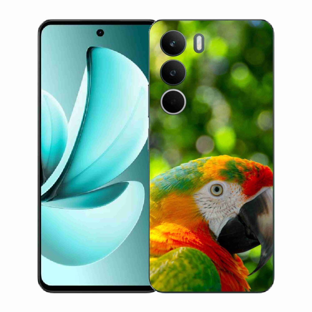 Zselés borítás mmCase a Realme C71 készülékhez - papagáj ara 3