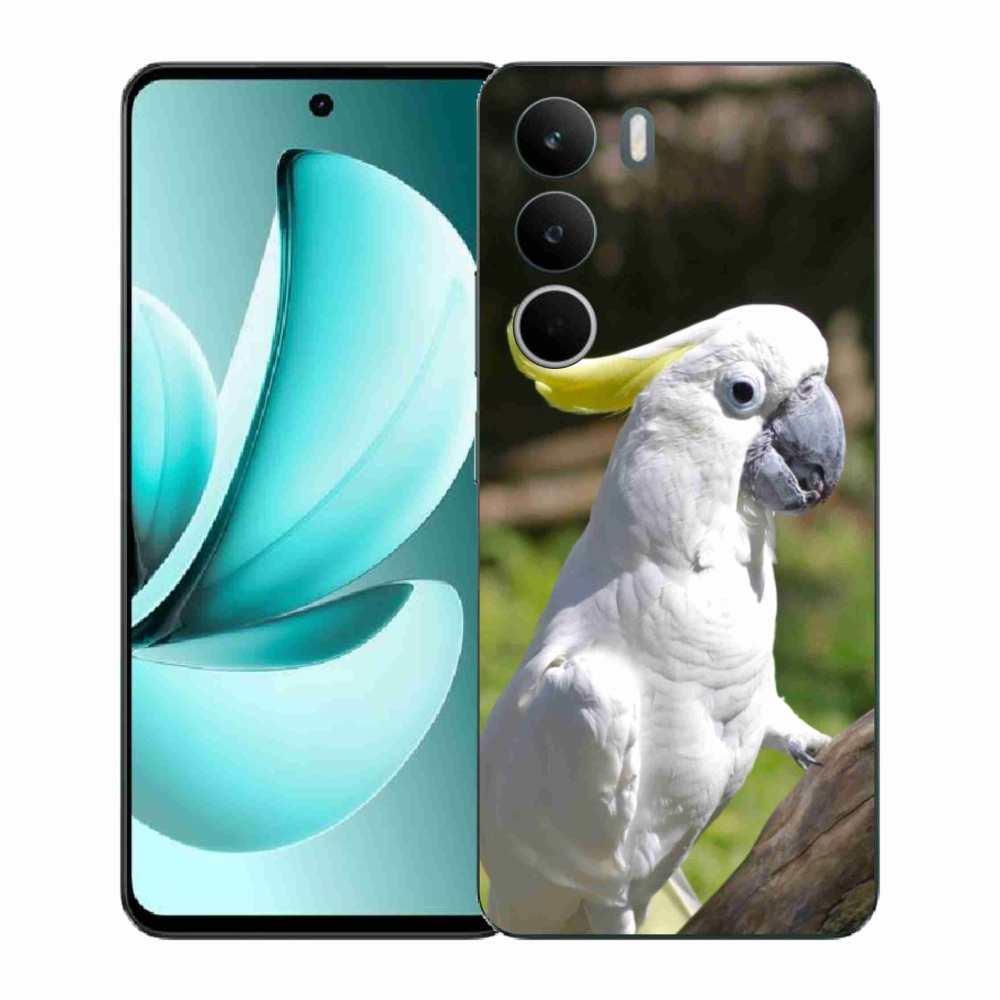 Gél borítás mmCase a Realme C71 készülékhez - papagáj kakadu 2