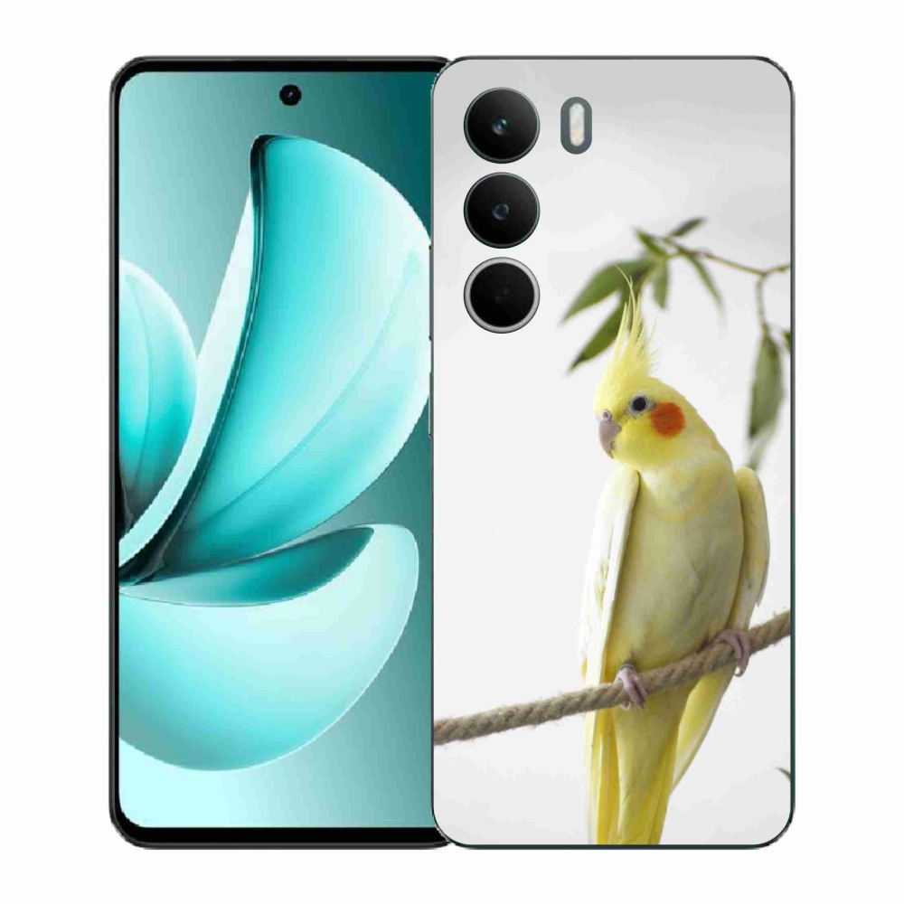 Zselés borítás mmCase a Realme C71 készülékhez - papagáj korallszín