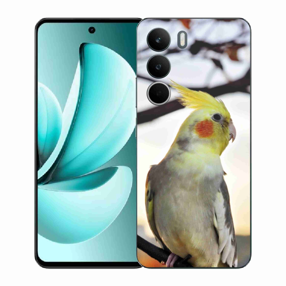 Gél borítás mmCase a Realme C71 készülékhez - papagáj korela