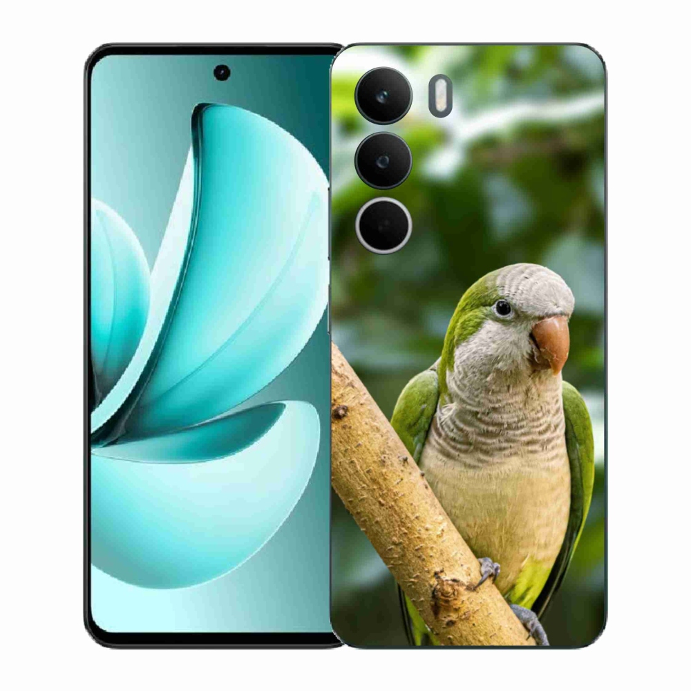 Zselés borítás mmCase a Realme C71 készülékhez - papagáj