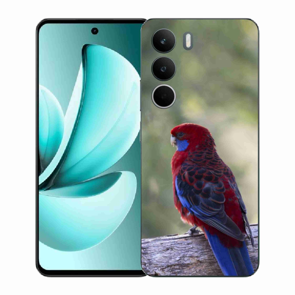 Zselés borítás mmCase a Realme C71 készülékhez - papagáj rosela
