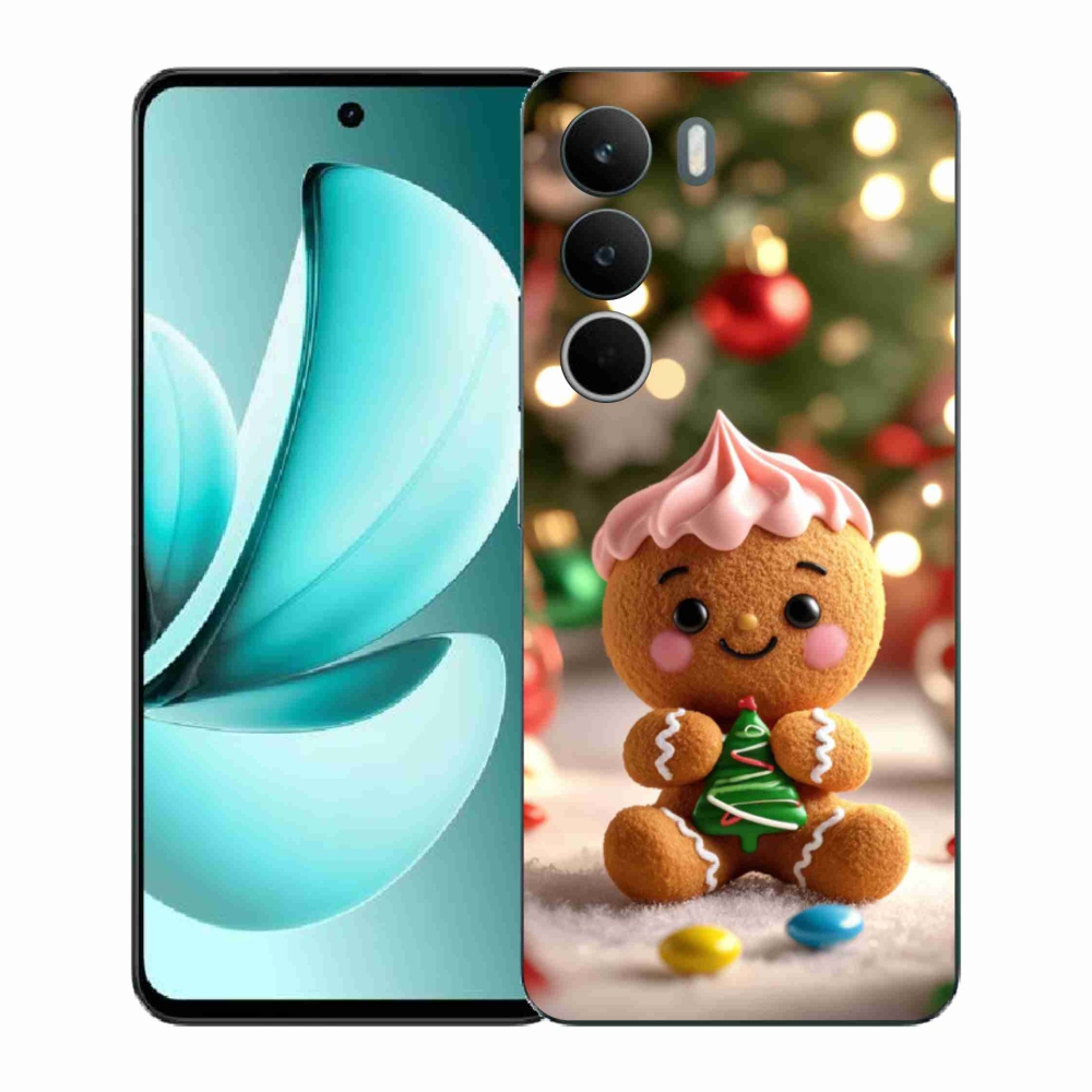 Gél borítás mmCase a Realme C71 készülékhez - mézeskalács