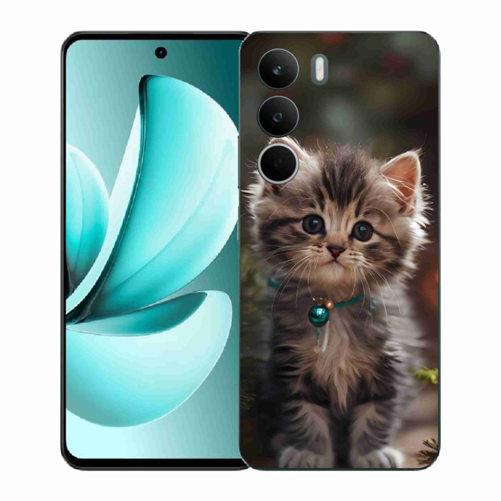 Gél borítás mmCase a Realme C71 készülékhez - aranyos cica 11