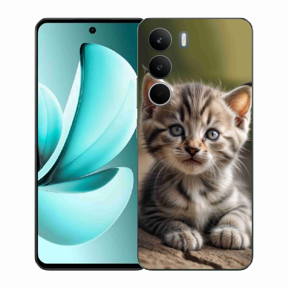 Gél borítás mmCase a Realme C71 készülékhez - aranyos cica 9