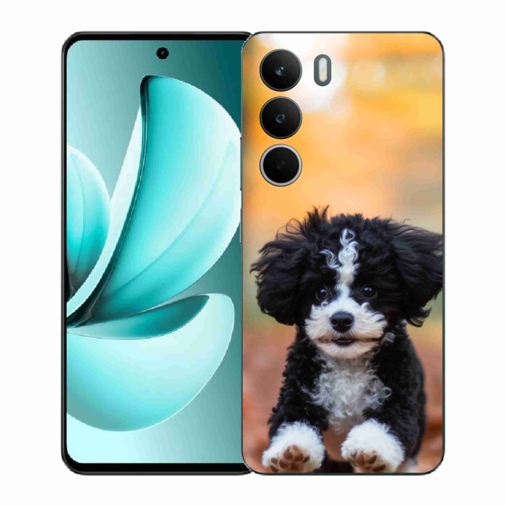 Gél borítás mmCase a Realme C71 készülékhez - aranyos kiskutya 2
