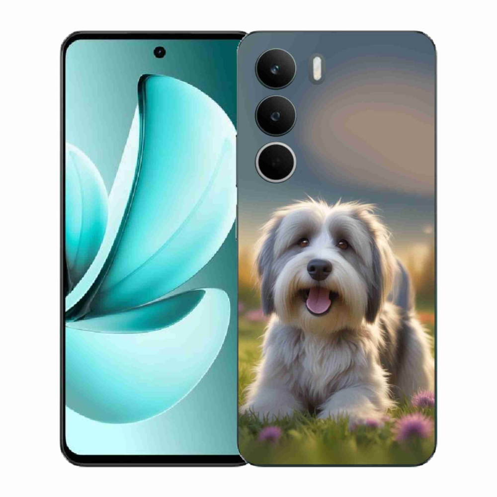 Gél borítás mmCase a Realme C71 készülékhez - aranyos havanese kutya