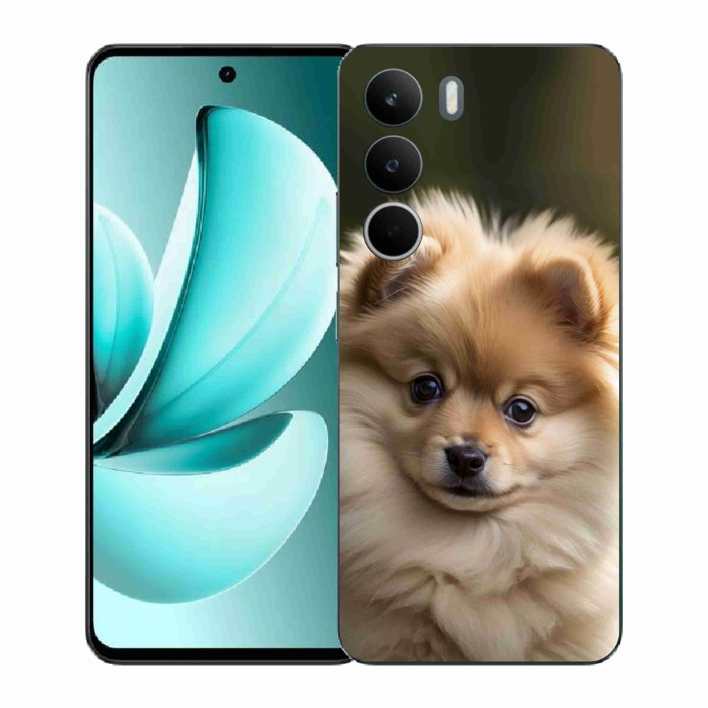 Gél borító mmCase a Realme C71 készülékhez - aranyos pomerániai 2