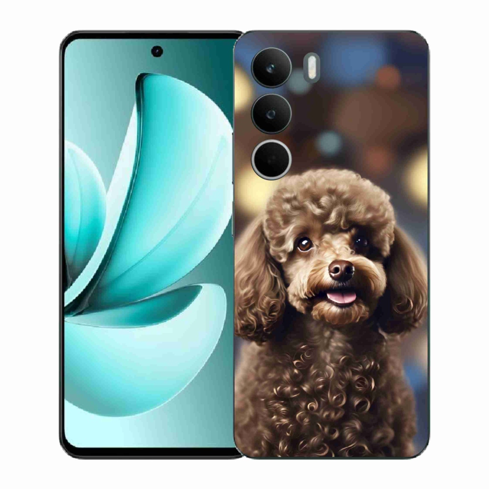 Gél borítás mmCase a Realme C71 készülékhez - aranyos uszkár